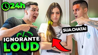 ELA CHOROU?! SENDO IGNORANTES COM A NOVATA DA LOUD POR 24H!!