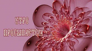 Утро просыпается