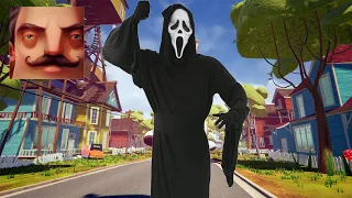 Hello Neighbor - My New Neighbor Ghostface (Scream) Act 1 Gameplay Walkthrough