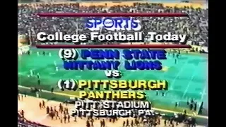 1981 #11 Penn State @ #1 Pittsburgh No Huddle