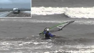 Wavesailing on Les Iles de la Madeleine 2013