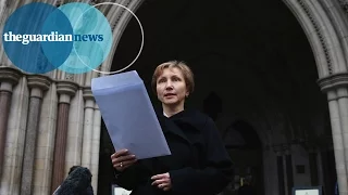 Marina Litvinenko calls for sanctions against Vladimir Putin and Russia