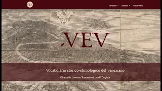 VEV – Inserimento di una voce nel sito