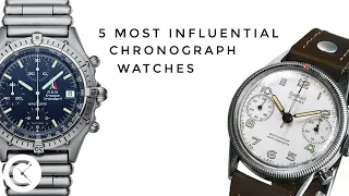 The 5 Most Influential Chronograph Watches