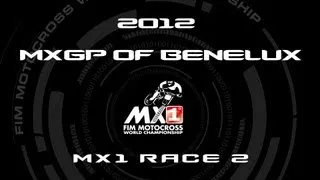 2012 MXGP of Benelux - FULL MX1 Race 2 - Motocross