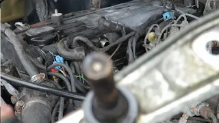 Changing the fuel injectors on my Mercedes 190e with a M102 Engine.