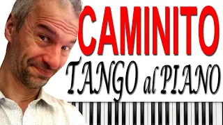 CAMINITO ¡Cómo tocar TANGO en PIANO! (Tutorial)