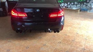 BMW G30 - Спортивный выхлоп M5