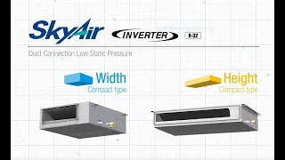 Daikin New Compact LSP Duct for ASEAN [DAIKIN]