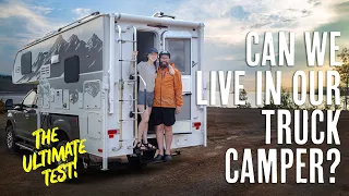 Can we LIVE in our TRUCK CAMPER? | Colorado Camping in our Lance 825 Truck Camper