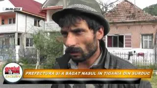 PREFECTURA SI-A BAGAT NASUL IN TIGANIA DIN SURDUC