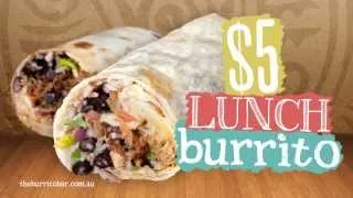 Burrito Bar's $5 Lunch Deal