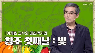 창조 첫째날: 빛 | 이계호 교수 | 이계호 교수의 태초먹거리 | 2편