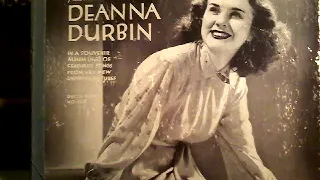 Deanna Durbin Souviner Album # 3 - 78 RPM 3 Record set 1940