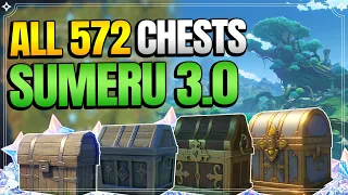 ALL Chest Locations in Sumeru Forest | In Depth Follow Along |【Genshin Impact】