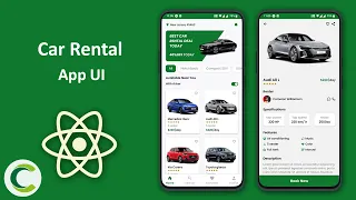 Car Rental App Template in React Native