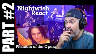 pt2 Nightwish React | Phantom of the Opera | First time to singer Tarja Turunen