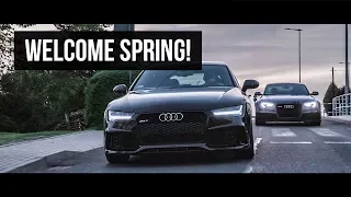 Welcome Spring! | Audi SR66 B3Tour & RS7 Petarda