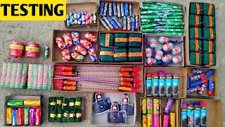 Different type of Crackers Testing | Some new cracker testing | Diwali Cracker testing 2020 | DIWALI