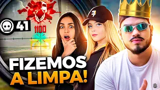 MELHOR SQUAD DA PARTIDA? MATAMOS TODOS OS TELADORES! FREE FIRE