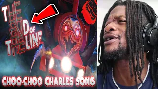 THE END OF THE LINE | The Stupendium & Dan Bull | Choo-Choo Charles Song! (REACTION)