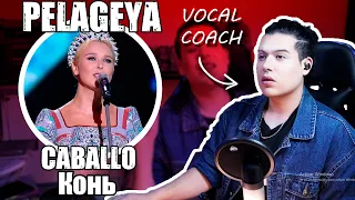 PELAGEYA "Horse" Конь | Vocal Coach ARGENTINE | Reaction and Analysis | Emma Arias