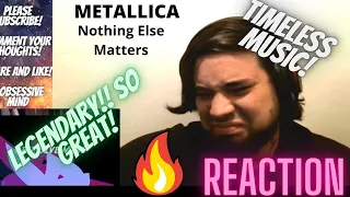 First Time Ever! Listening & Reacting to METALLICA (Nothing Else Matters) (Singer/ Rapper Reacts)
