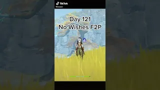 I have saved 121 days F2P for Raiden Shogun...