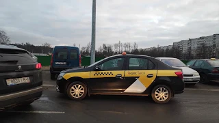 Забастовка водителей «Яндекс.Такси» в Бобруйске