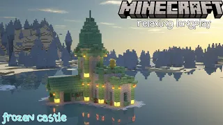 Ice Fortress - Minecraft Relaxing Longplay 1.20 (No Commentary)