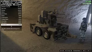 GTA 5 DLC Vehicle Customization (Anti-Aircraft Trailer) (Gunrunning)