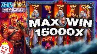 💎 ZEUS VS HADES GODS OF WAR MAX 🔥 WIN FIRST EVER 15,000X MAXOUT!