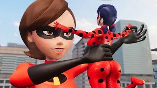 Miraculous Ladybug VS Elastigirl