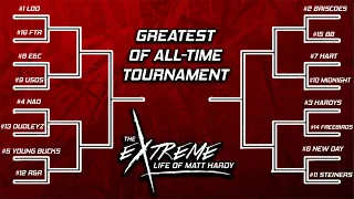 Greatest Tag Team of ALL-TIME Tournament Sweet 16 | The Extreme life of Matt Hardy #114