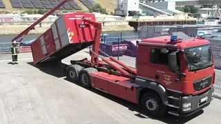 Vorstellung AB-Wasserförderung (Hytrans Fire System) der Feuerwehr Karlsruhe