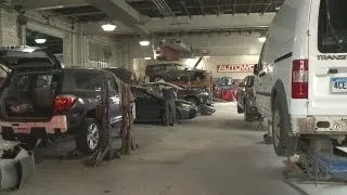 Cars vandalized in employee parking lot in Hamden