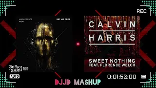Magnificence & AYOR Vs Calvin Harris feat.Florence Welch - Set Me Free Vs Sweet Nothing(DJJD Mashup)