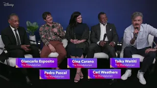 The Mandalorian Cast And Crew At D23 Expo 2019