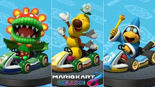 Mario Kart 8 Deluxe - Wave 5 // All 3 New Characters (Petey Piranha, Wiggler, Kamek)