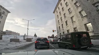 Улицы Норильска/Улица Советская/Зима 2024
