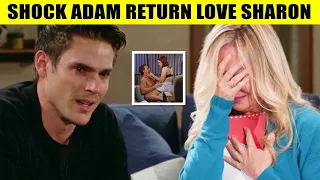 CBS Young And The Restless Spoilers Adam, depressed at being betrayed, decides to return to Sharon