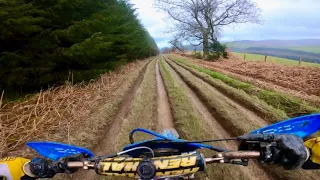 Bala Forest - Llandrillo - Enduro - WOR Events Play Day - 17/03/2024 - TM En 300 - GoPro