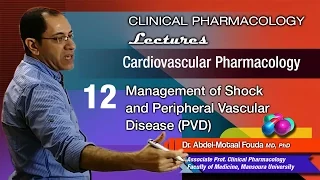 Cardiovascular Pharmacology (Ar) - 12 - Management of shock and PVD