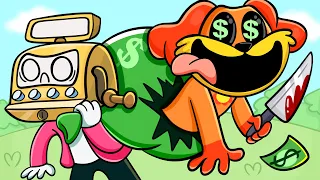 Secret TITAN CASHMAN Daily Life // Poppy Playtime Chapter 3 Animation