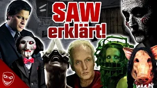 Die GANZE GESCHICHTE von SAW ERKLÄRT! (SAW bis SAW X)