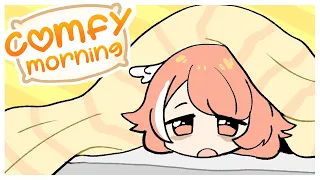 【 Comfy Morning 】5 more minutes! ( making omelettes!)