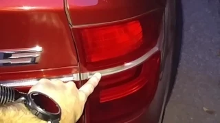 BMW X5 E70 Rear bulb replacemnt