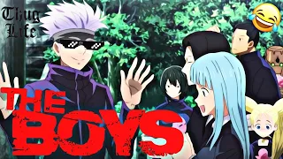 Jujutsu Kaisen Funny Moments In Hindi || gojo thug life Sokuna Fushiguro funny moments || #animenrt