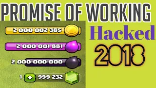 Get unlimited coins,gems in clash of clans 2018 new trick working 100%