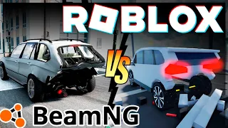BeamNG VS Roblox 💥Car Crash Compilation 2
